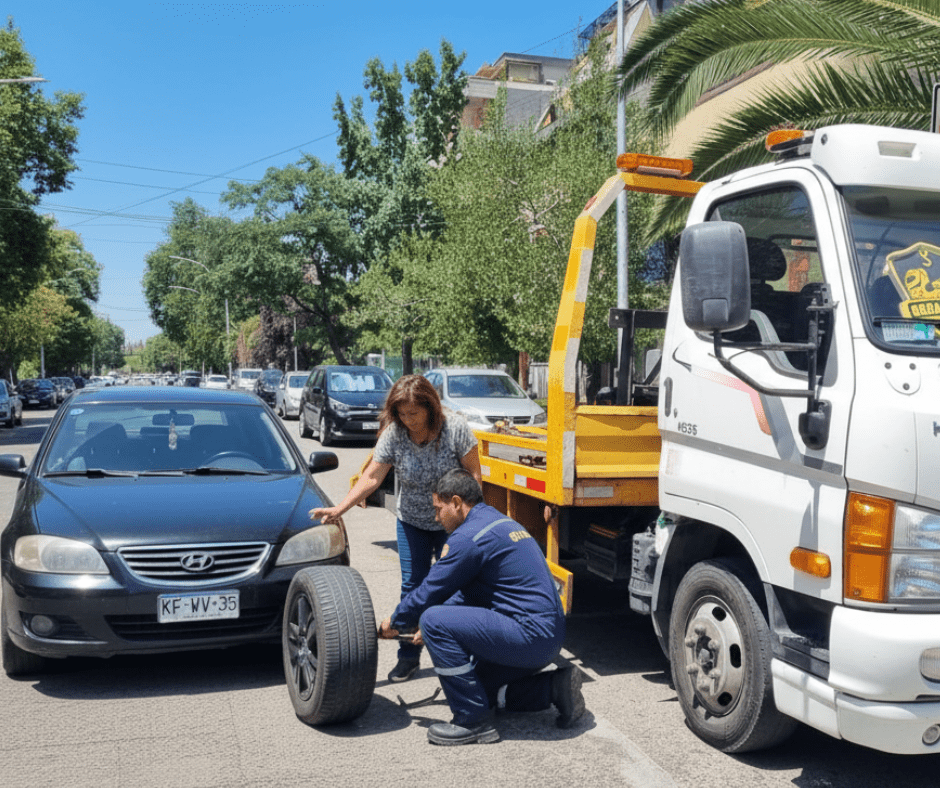 Asistencia en ruta bateria neumaticos
